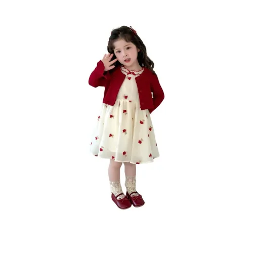 Детский комплект Rindu с юбкой для детей 3-7 лет весенний-осенний