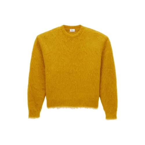 SAINT LAURENT Желтые Женские Свитера
