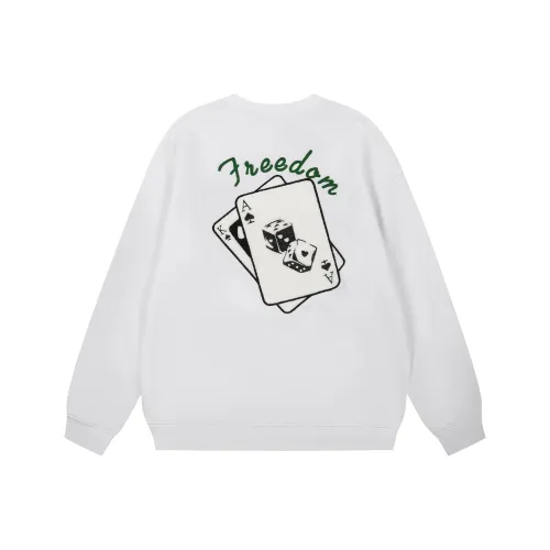 4EVER LAB Белый Унисекс Свитшоты