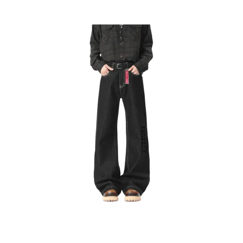 FRQ Черный Унисекс Джинсы