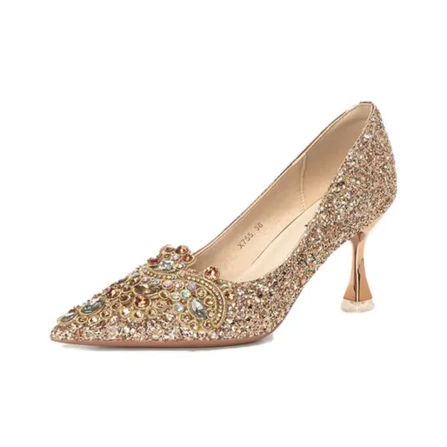 Lan Miao Узкий каблук Высокие каблуки Женские