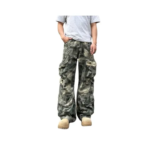 DEAR BETSY Камуфляж Унисекс Повседневные Штаны