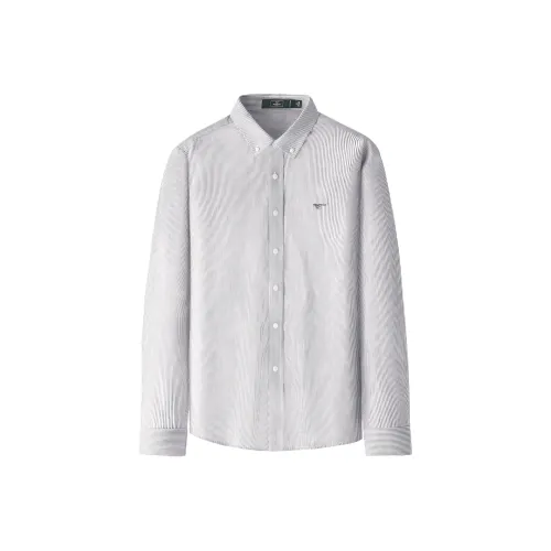 SEPTWOLVES Light Gray 003 Мужские Рубашки