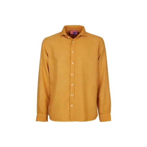 Gallo Желтые Мужские Рубашки