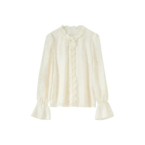 SENTUBILA Шифон Рубашка Женская