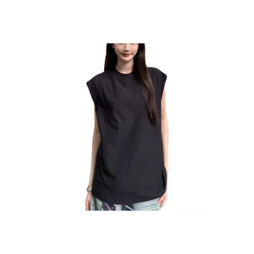 DARK HORSE Летняя Тонкая Тяжелая Бег Hip Hop Без Рукавов T-Рубашки Унисекс