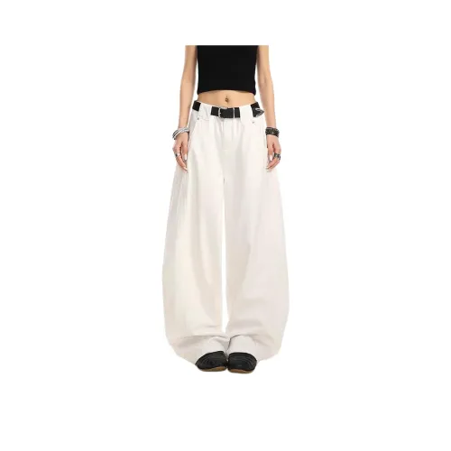 CASTLE WOODS Белый Женские Джинсы