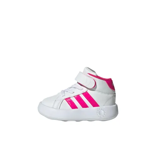 Adidas GRAND COURT MID Топ Обувь для малышей Белый Infant And Toddler