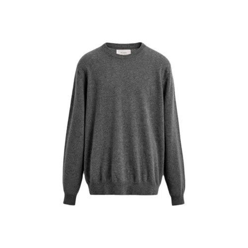 ZARA Зебра с принтом Серый Мужской Кашемировый Свитер