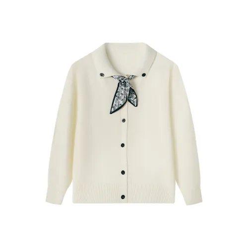 GRAYISMOON Белый Женский Трикотаж