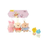 9 см Винни-Пух Бабочка Фея Комбинация Украшение + Открытка