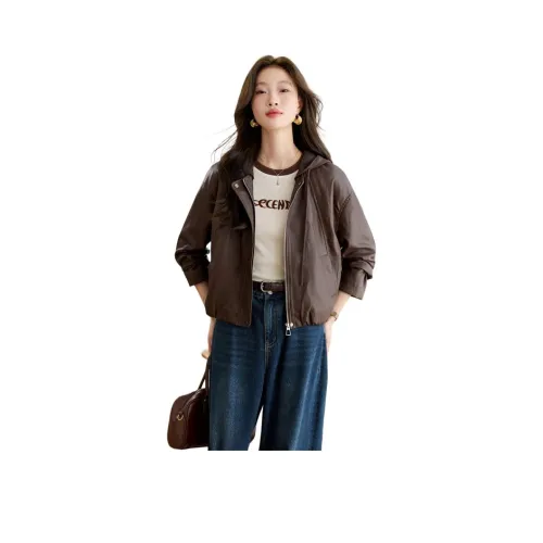 PIERRE CARDIN Кожа Куртка Женская