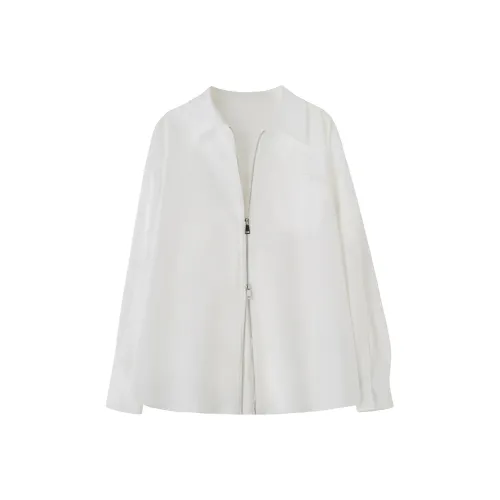 SOON FLOWER Белый Женские Рубашки