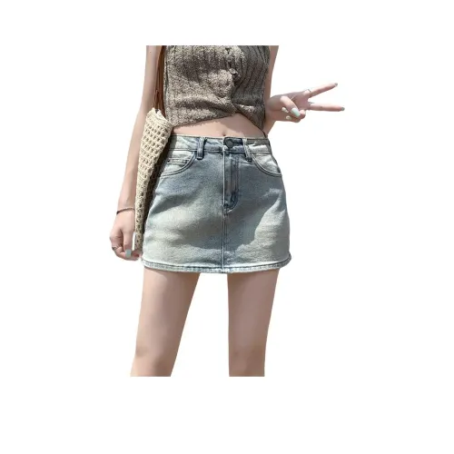 RJVO Женские джинсовые короткие юбки