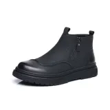 Черный с флисовой подкладкой