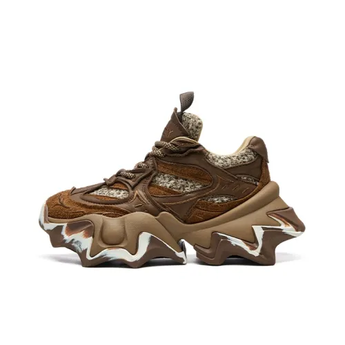 XMZY визуально увеличивает рост Низкие кеды с толстой подошвой Женские