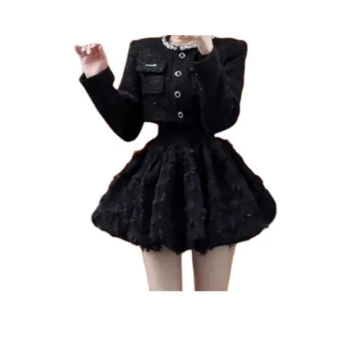 GIUHF Длинное платье с длинными рукавами женское