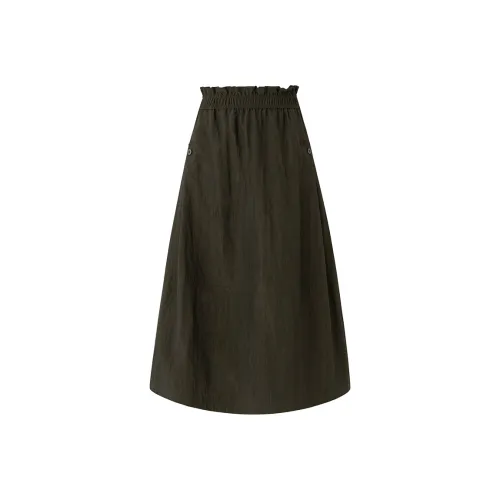 SOON FLOWER Повседневная длинная юбка для женщин