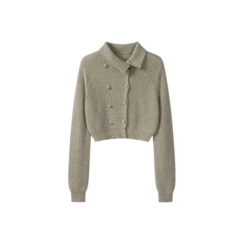 GRAYISMOON Серый Женский Трикотаж