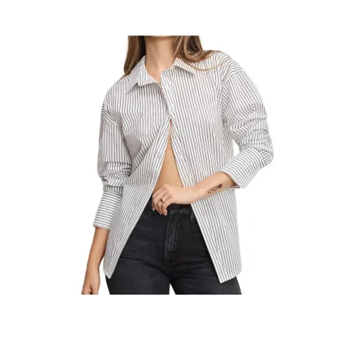 GOOD AMERICAN Полосатые рубашки для женщин