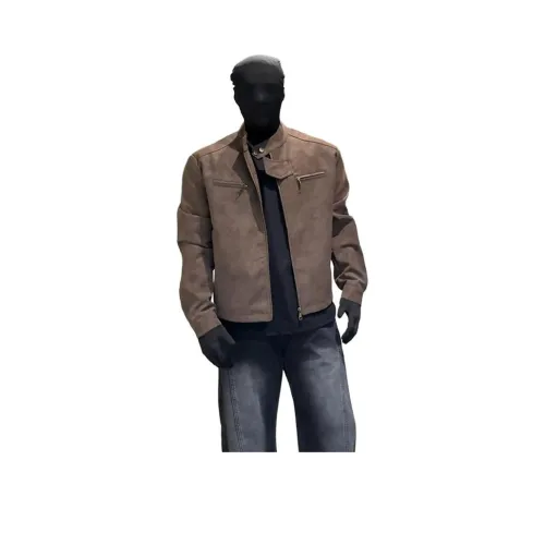 TANGQI Коричневый Унисекс Куртки