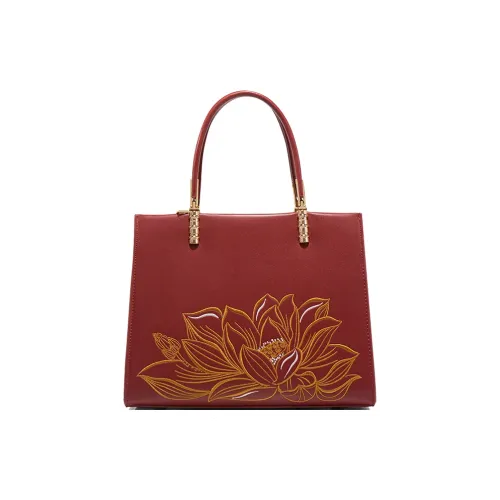 CLEVER KETCH ПУ (полиуретан) Сумка через плечо Сумка Обычная Женская Циан-Лотосовый Красный Циан-Лотосовый Абрикос