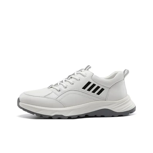 SEPTWOLVES Амортизация Увеличение Высоты с Противоскользящими Свойствами Натуральная Кожа Повседневная Обувь Мужская HD