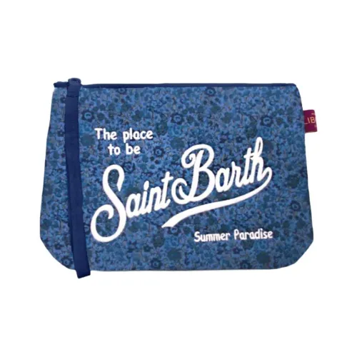 MC2 SAINT BARTHELEMY Neoprene Clutch Женские Морской синий