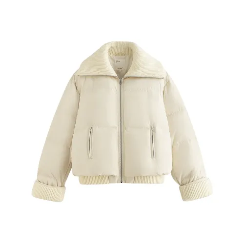 Inman Теплый Абрикос Женские Пуховики