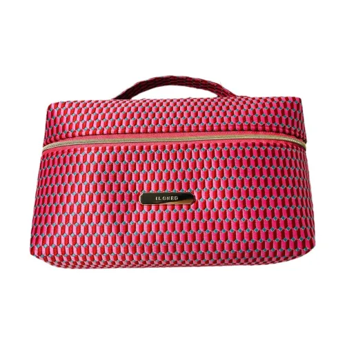 OMGD Макияж Сумка для хранения Мода Красная Чек Калейдоскоп Премиум Путешествие Хранение