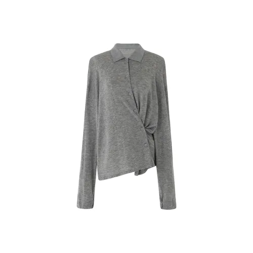 SOON FLOWER Светло-серый Женский Трикотаж