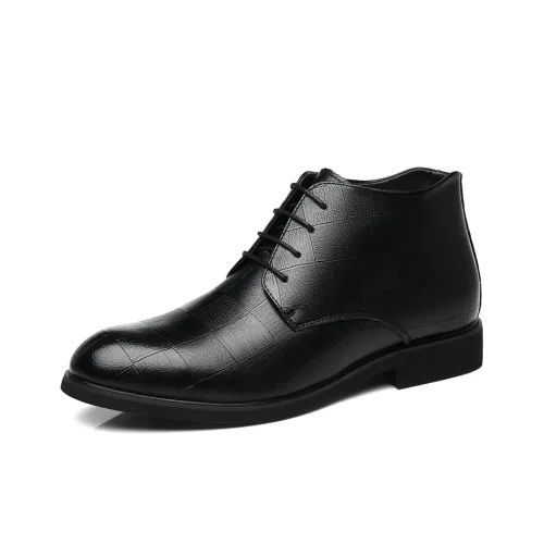 Shanpijiang Обувь MID Топ Черный флис с подкладкой Мужской