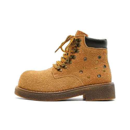MIIOW Martin Boots Yellow Unisex