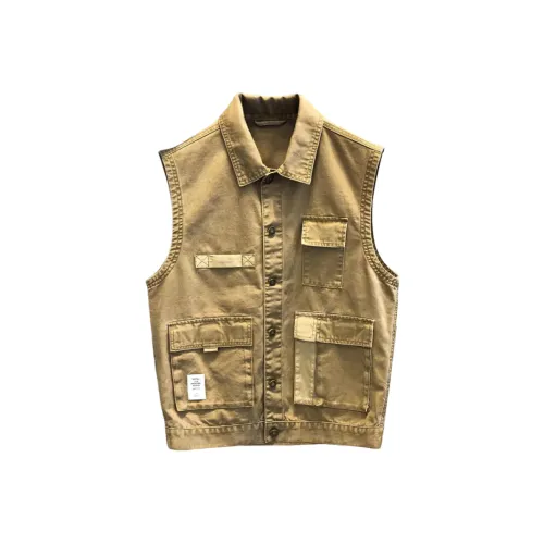 CAT'S PAW Хаки Унисекс Жилеты