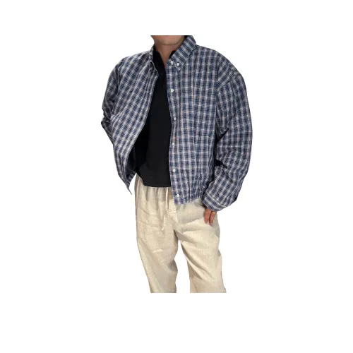JASONWOOD Синяя клетка Унисекс Куртки
