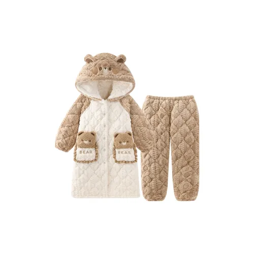 O'MESIK Khaki Женские Пижамные Комплекты