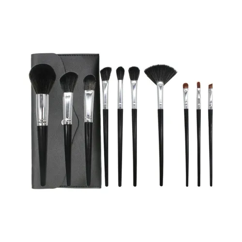 WNNIDEO 10 шт Серебряный Лиса Набор кистей для макияжа