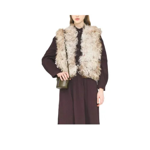 ANTIK BATIK Бежевые Женские Жилеты