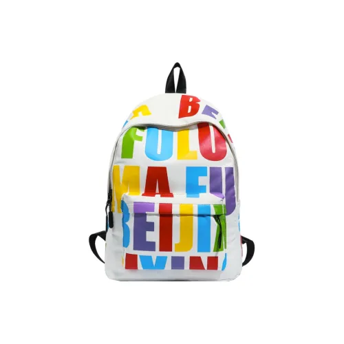 Single Warehouse ПУ (полиуретан) Рюкзак Унисекс Многоцветный