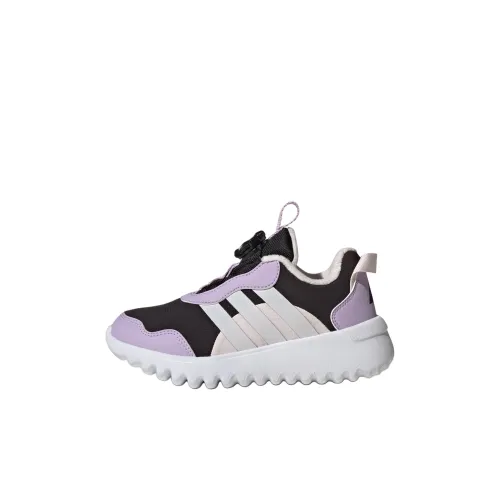 Adidas Activeflex 4,0 Low Беговые кроссовки для детей черный фиолетовый