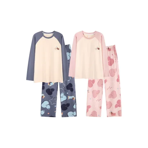 YIROUQING Парный комплект пижам унисекс