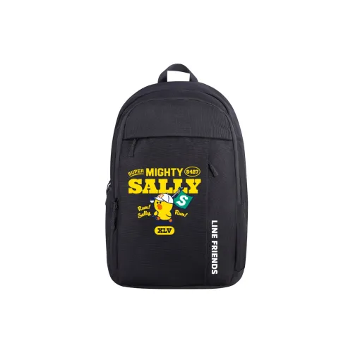 LINE FRIENDS Полиэстер Рюкзак Унисекс Черный