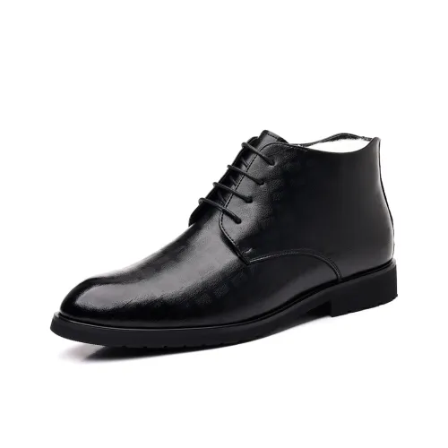 Shanpijiang Обувь MID Топ Черный флис с подкладкой Мужской