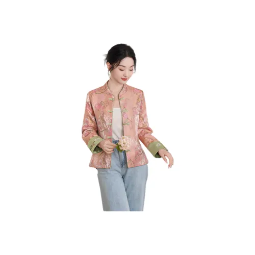 HUICUIGE Розовый Женский Куртки