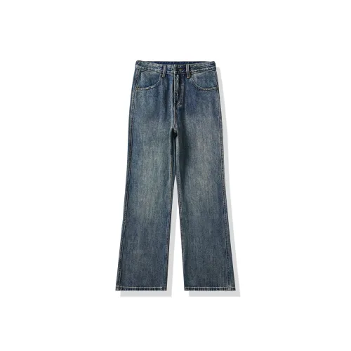 Azvk HDBL 8633 Ностальгический синий Мужские Джинсы