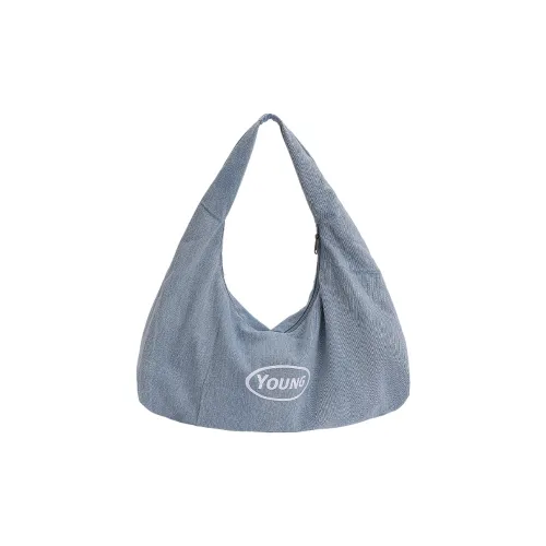 Bueno Denim Подмышечная Сумка на Плечо Женская Синяя Черная