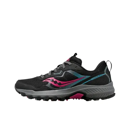 Saucony Excursion TR Hiking 16 Беговые кроссовки Женские Черный
