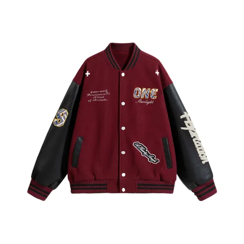 CENTRELESS Бейсбольная куртка Унисекс