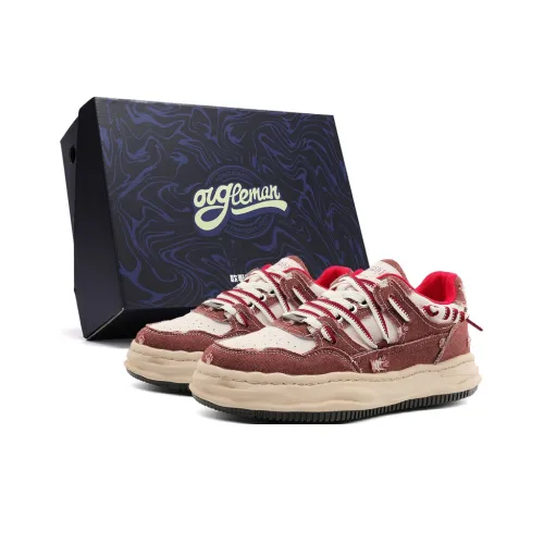 OUGLEMEN Обувь Износостойкая и противоскользящая Низкий топ Повседневная обувь Мужская