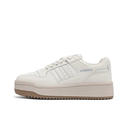 DEERWAY Высота Увеличивающие Устойчивые к Износу Противоскользящие Низкие Кроссовки для Скейтбординга Женские